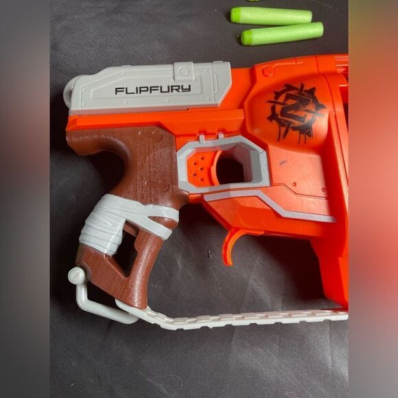 NERF Zombie Strike FlipFury Blaster EPC Tested Prior to Listing EPC Includes 18 - Picture 6 of 9